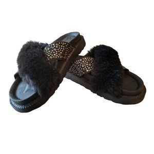 Joe's Jeans Black Slide Womens Size 6